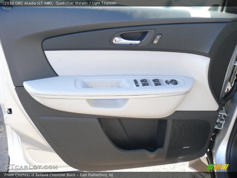 Quicksilver Metallic / Light Titanium 2010 GMC Acadia SLT AWD