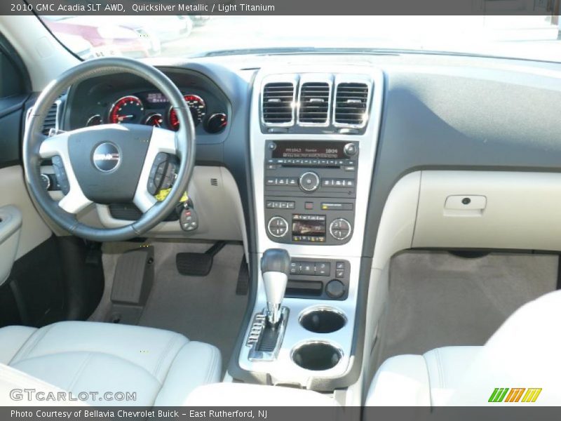 Quicksilver Metallic / Light Titanium 2010 GMC Acadia SLT AWD