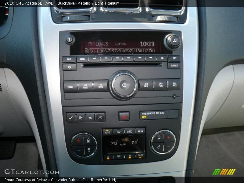Quicksilver Metallic / Light Titanium 2010 GMC Acadia SLT AWD