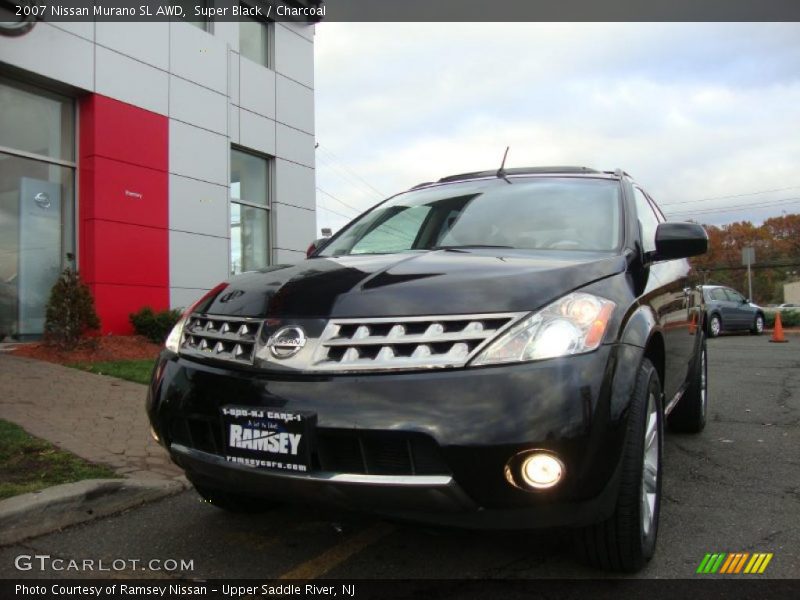 Super Black / Charcoal 2007 Nissan Murano SL AWD