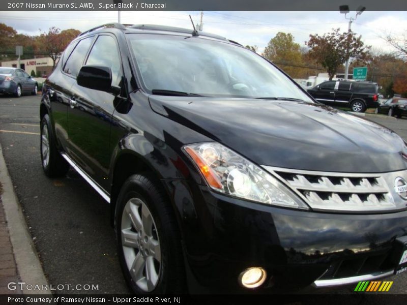 Super Black / Charcoal 2007 Nissan Murano SL AWD