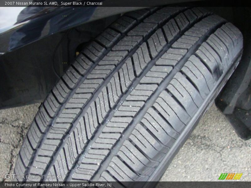 Super Black / Charcoal 2007 Nissan Murano SL AWD