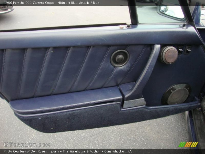 Door Panel of 1986 911 Carrera Coupe