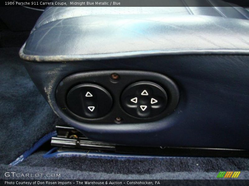 Controls of 1986 911 Carrera Coupe