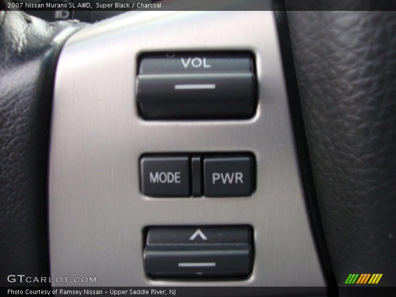 Super Black / Charcoal 2007 Nissan Murano SL AWD