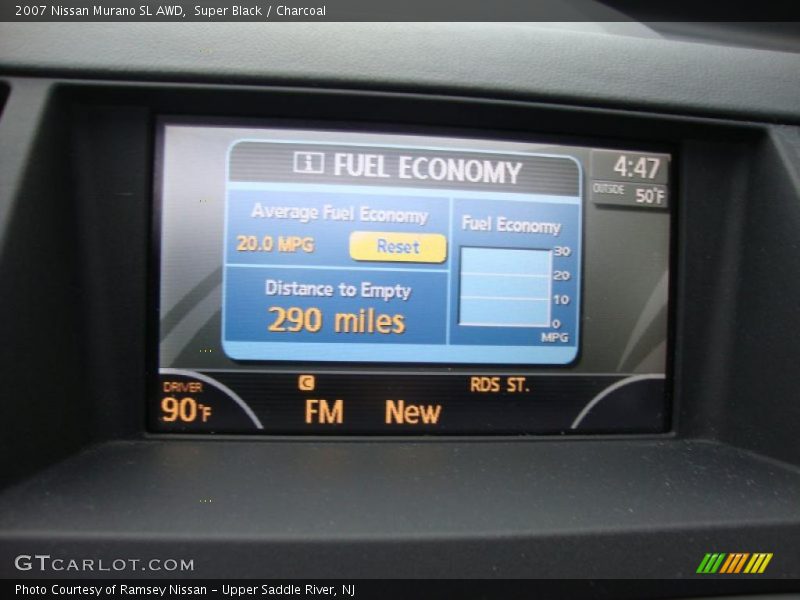 Super Black / Charcoal 2007 Nissan Murano SL AWD