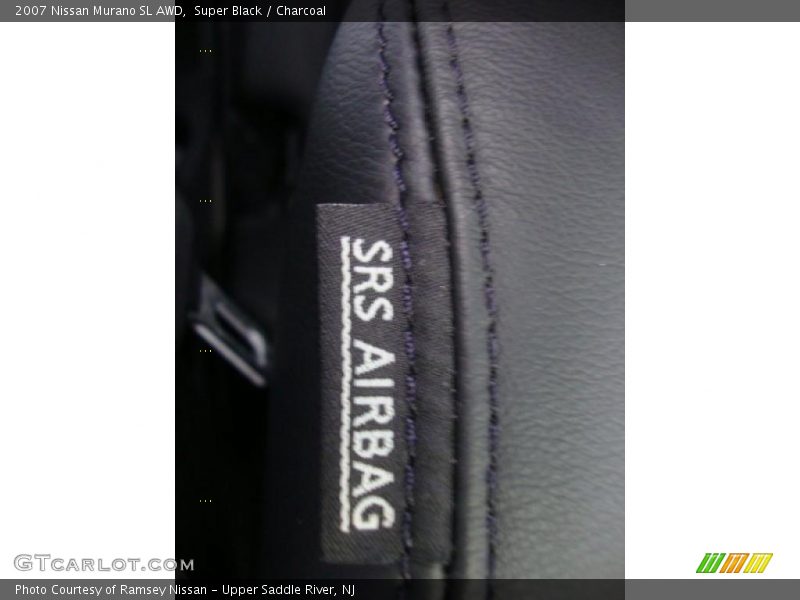 Super Black / Charcoal 2007 Nissan Murano SL AWD