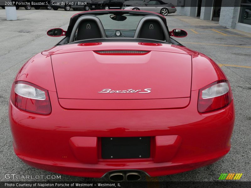 Guards Red / Black 2007 Porsche Boxster S