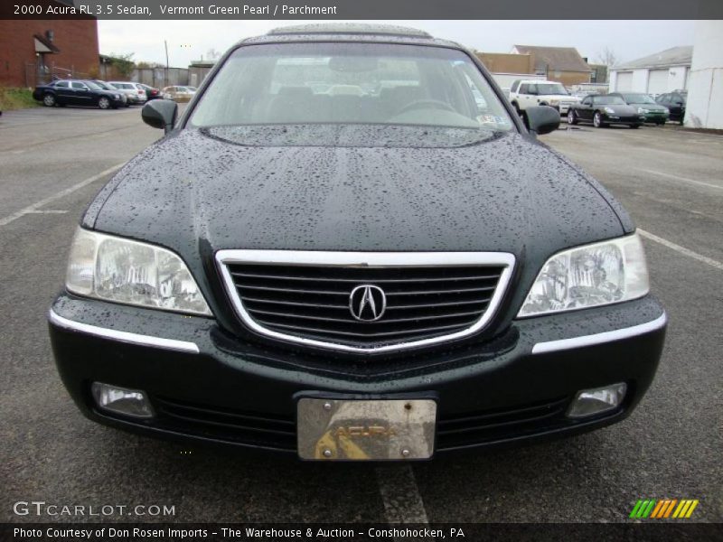 Vermont Green Pearl / Parchment 2000 Acura RL 3.5 Sedan