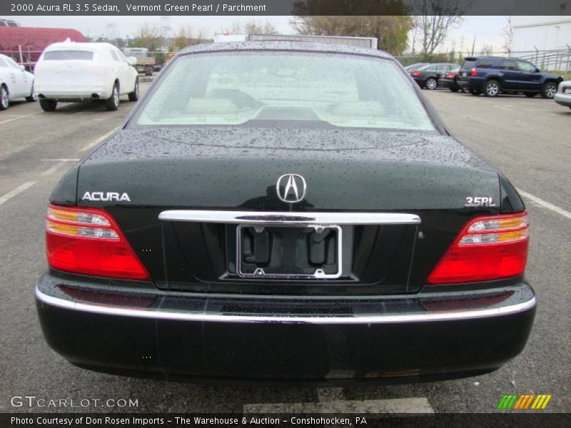 2000 RL 3.5 Sedan Vermont Green Pearl