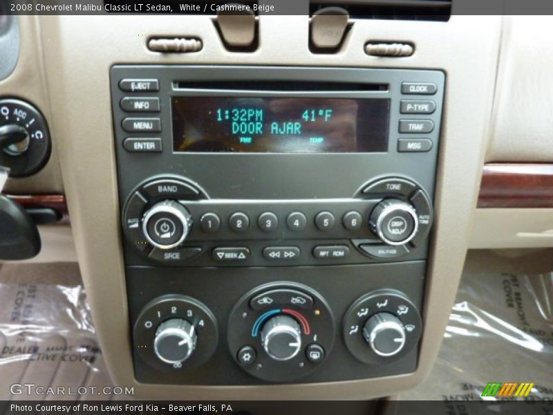 White / Cashmere Beige 2008 Chevrolet Malibu Classic LT Sedan