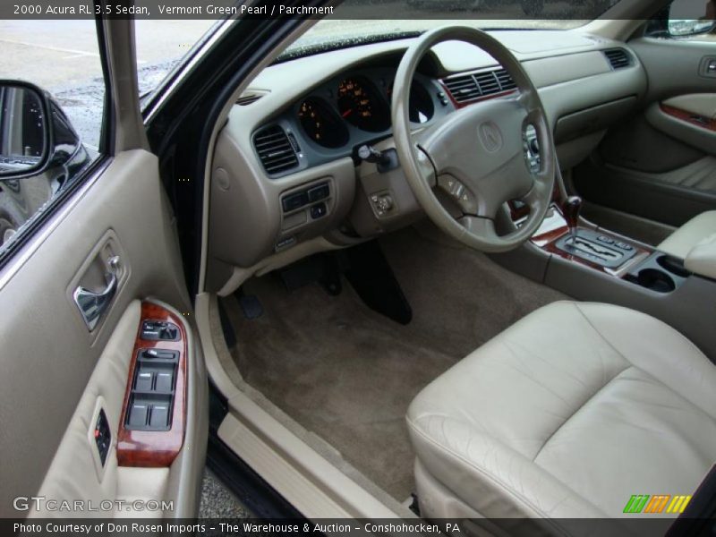 Parchment Interior - 2000 RL 3.5 Sedan 