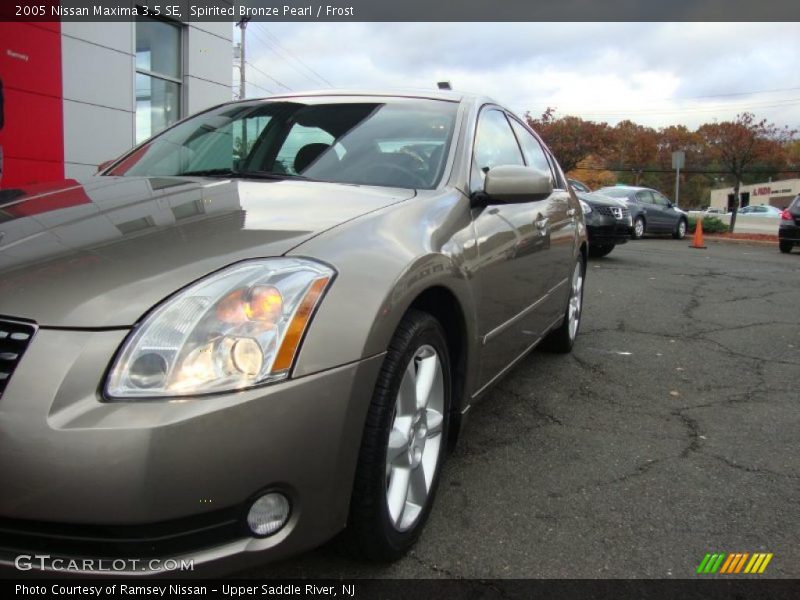 Spirited Bronze Pearl / Frost 2005 Nissan Maxima 3.5 SE