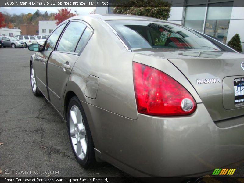 Spirited Bronze Pearl / Frost 2005 Nissan Maxima 3.5 SE