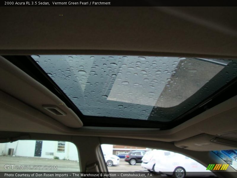 Sunroof of 2000 RL 3.5 Sedan