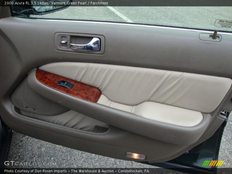 Door Panel of 2000 RL 3.5 Sedan
