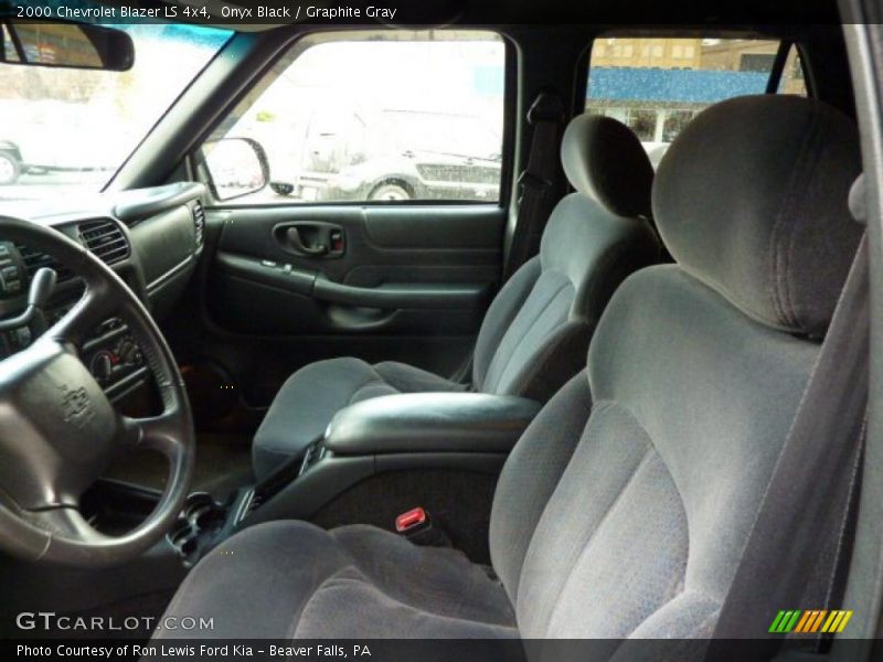 Onyx Black / Graphite Gray 2000 Chevrolet Blazer LS 4x4