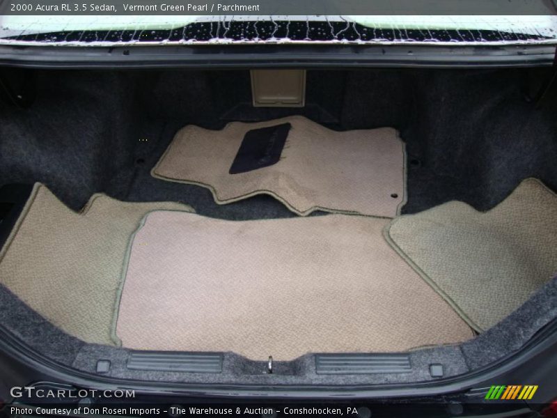  2000 RL 3.5 Sedan Trunk