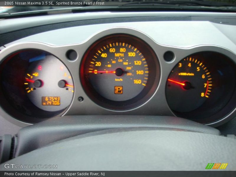 Spirited Bronze Pearl / Frost 2005 Nissan Maxima 3.5 SE
