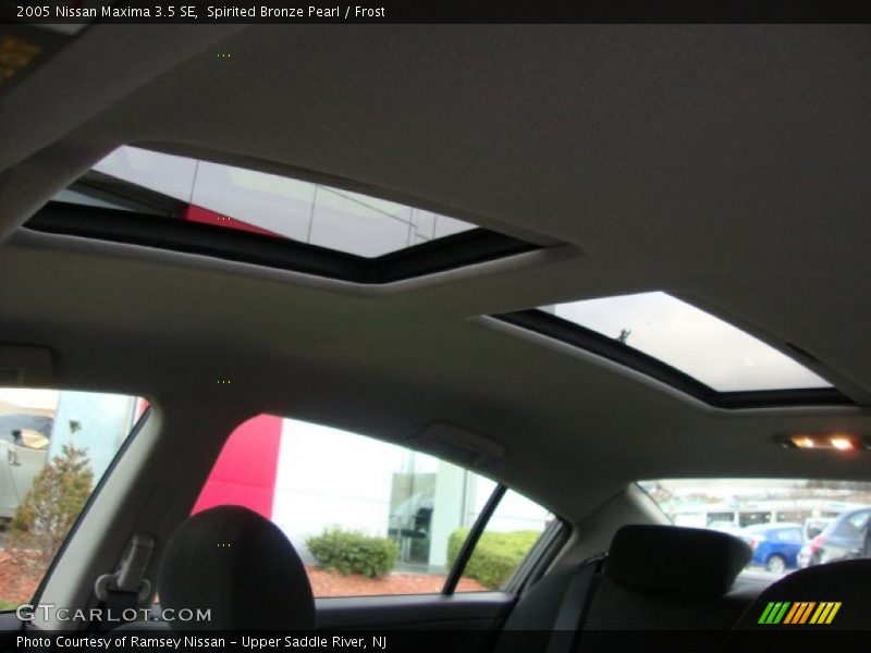 Spirited Bronze Pearl / Frost 2005 Nissan Maxima 3.5 SE