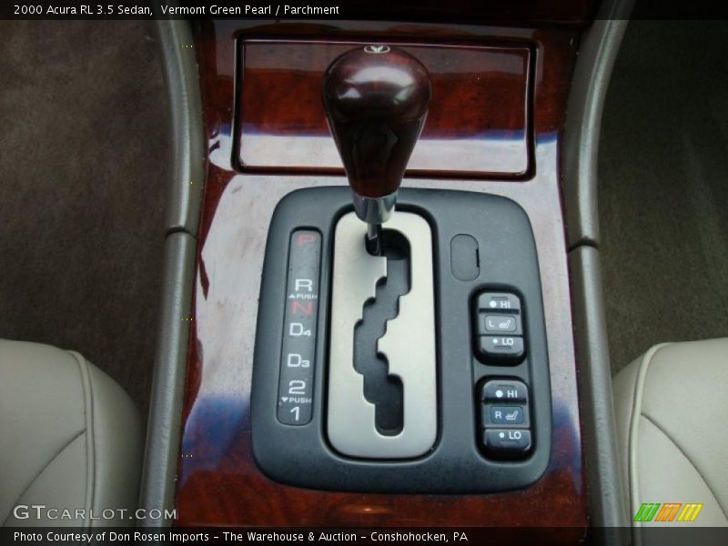  2000 RL 3.5 Sedan 4 Speed Automatic Shifter