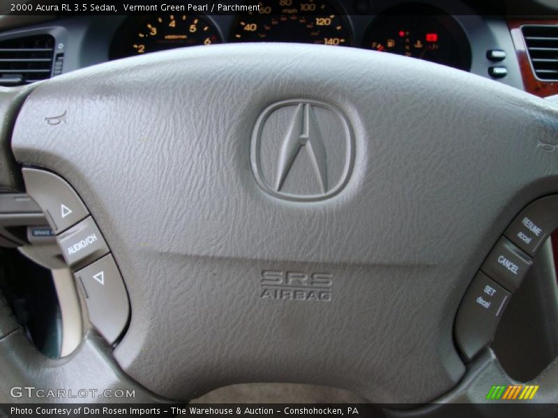 Controls of 2000 RL 3.5 Sedan