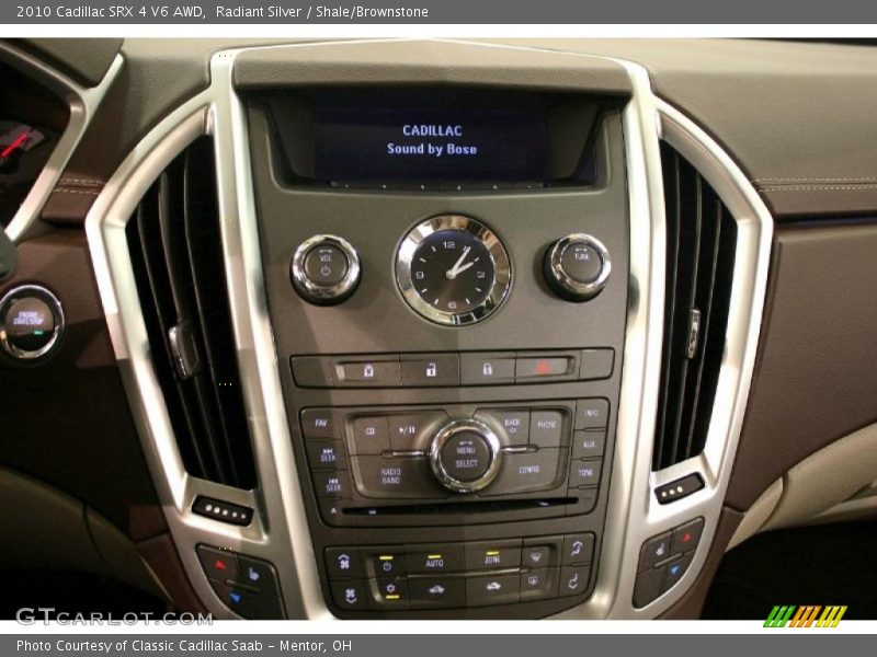 Radiant Silver / Shale/Brownstone 2010 Cadillac SRX 4 V6 AWD
