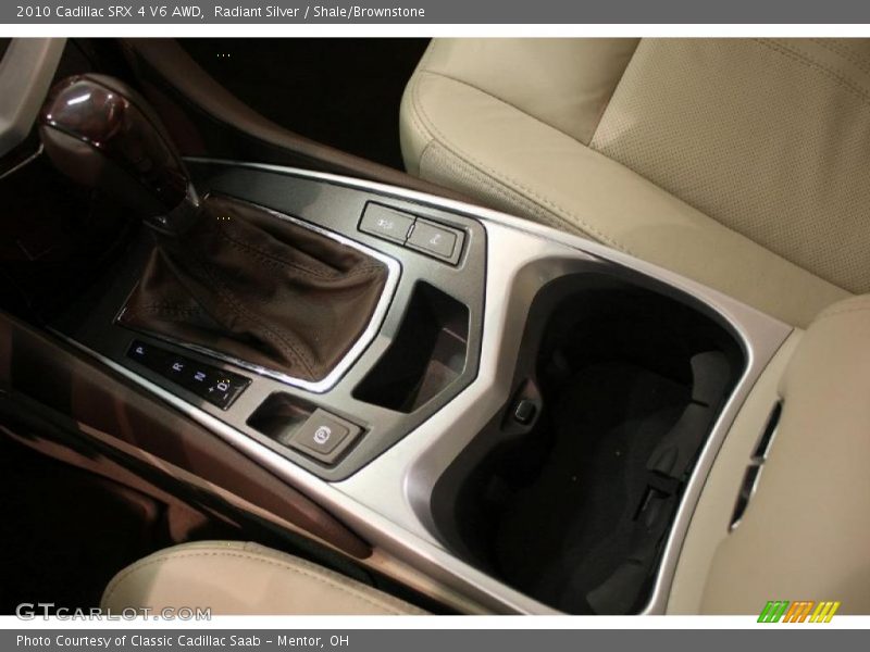 Radiant Silver / Shale/Brownstone 2010 Cadillac SRX 4 V6 AWD