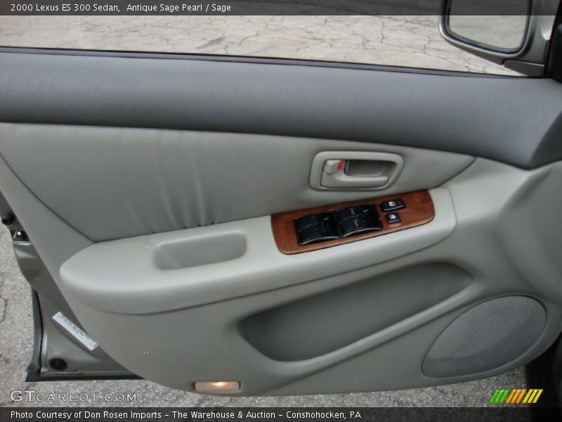 Antique Sage Pearl / Sage 2000 Lexus ES 300 Sedan