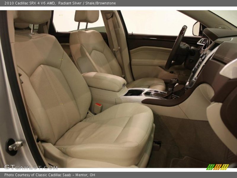 Radiant Silver / Shale/Brownstone 2010 Cadillac SRX 4 V6 AWD