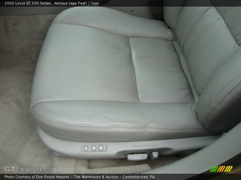 Antique Sage Pearl / Sage 2000 Lexus ES 300 Sedan