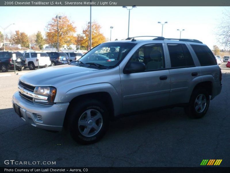Silverstone Metallic / Light Gray 2006 Chevrolet TrailBlazer LS 4x4