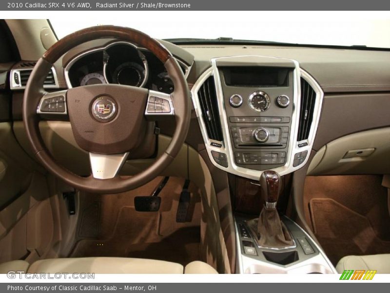 Radiant Silver / Shale/Brownstone 2010 Cadillac SRX 4 V6 AWD