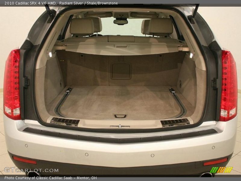 Radiant Silver / Shale/Brownstone 2010 Cadillac SRX 4 V6 AWD