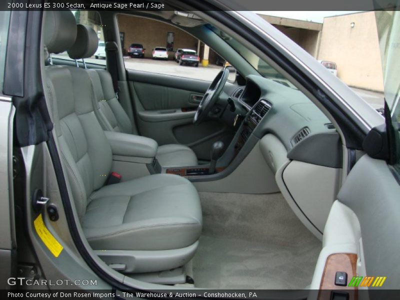 Antique Sage Pearl / Sage 2000 Lexus ES 300 Sedan