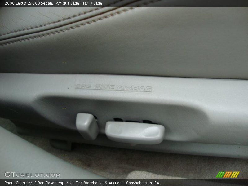 Antique Sage Pearl / Sage 2000 Lexus ES 300 Sedan
