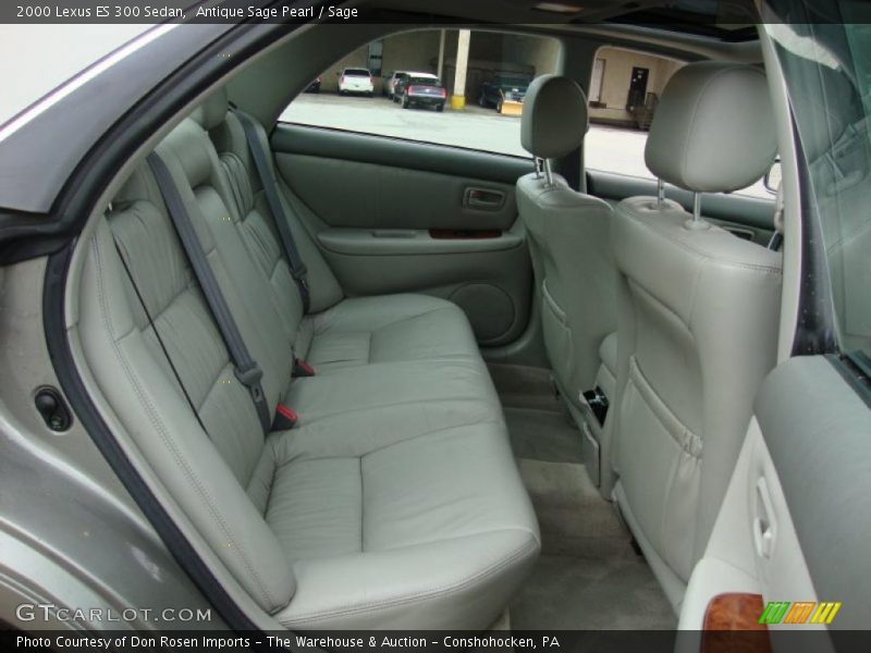 Antique Sage Pearl / Sage 2000 Lexus ES 300 Sedan