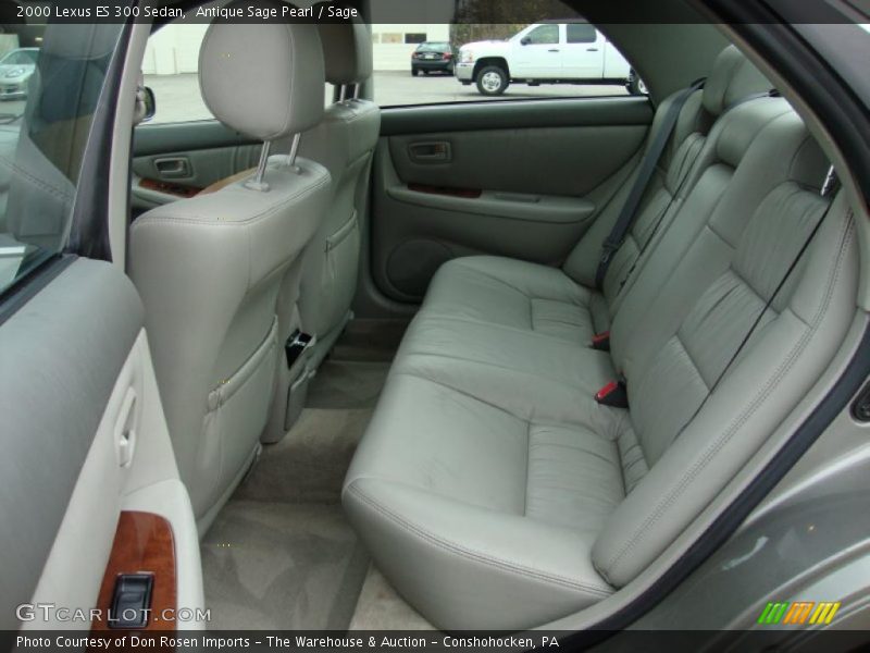 Antique Sage Pearl / Sage 2000 Lexus ES 300 Sedan