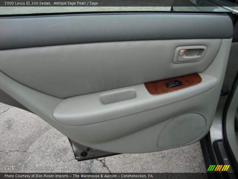 Antique Sage Pearl / Sage 2000 Lexus ES 300 Sedan