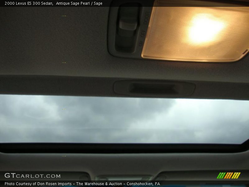 Antique Sage Pearl / Sage 2000 Lexus ES 300 Sedan