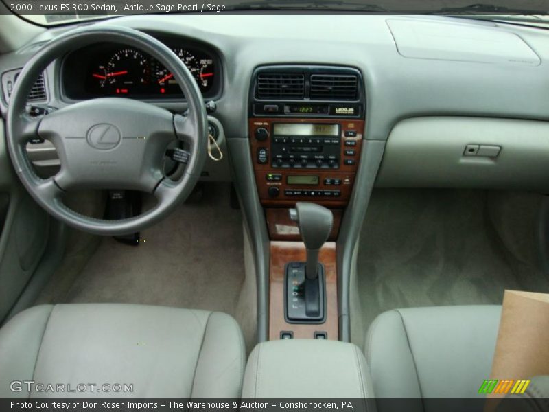 Antique Sage Pearl / Sage 2000 Lexus ES 300 Sedan