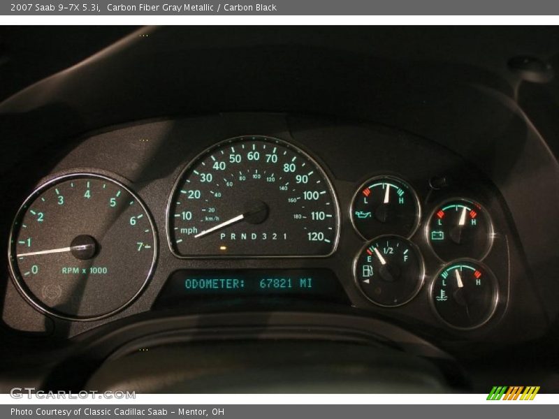 Carbon Fiber Gray Metallic / Carbon Black 2007 Saab 9-7X 5.3i