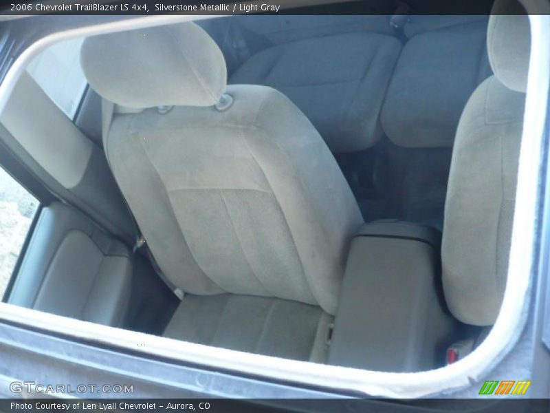 Silverstone Metallic / Light Gray 2006 Chevrolet TrailBlazer LS 4x4