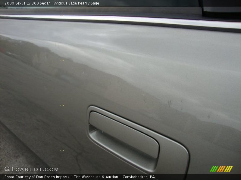 Antique Sage Pearl / Sage 2000 Lexus ES 300 Sedan