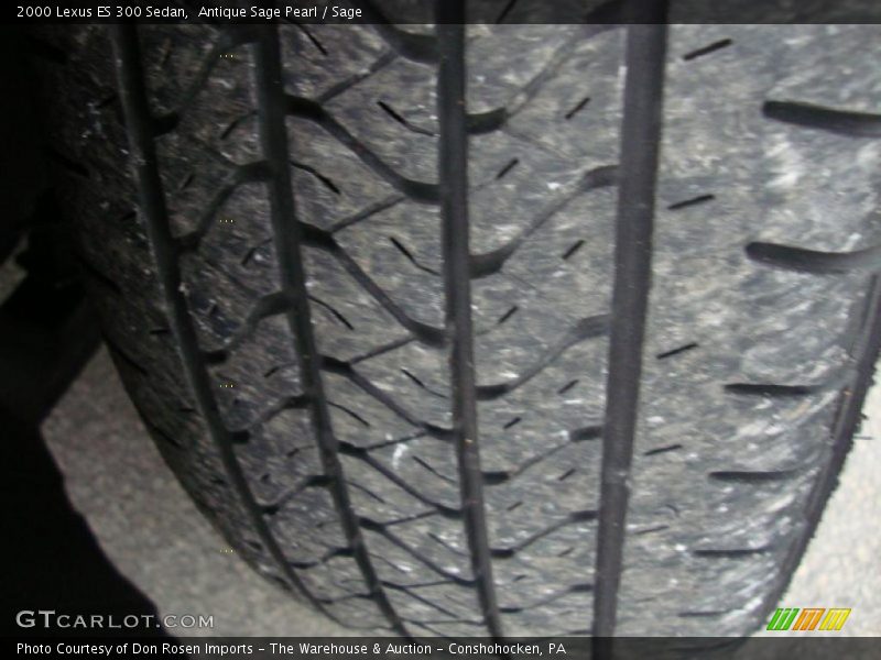 Antique Sage Pearl / Sage 2000 Lexus ES 300 Sedan