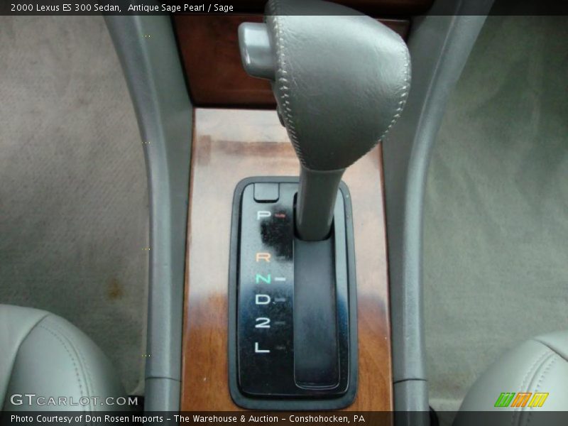 Antique Sage Pearl / Sage 2000 Lexus ES 300 Sedan