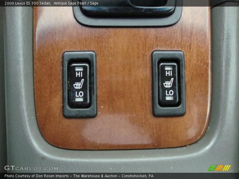 Antique Sage Pearl / Sage 2000 Lexus ES 300 Sedan