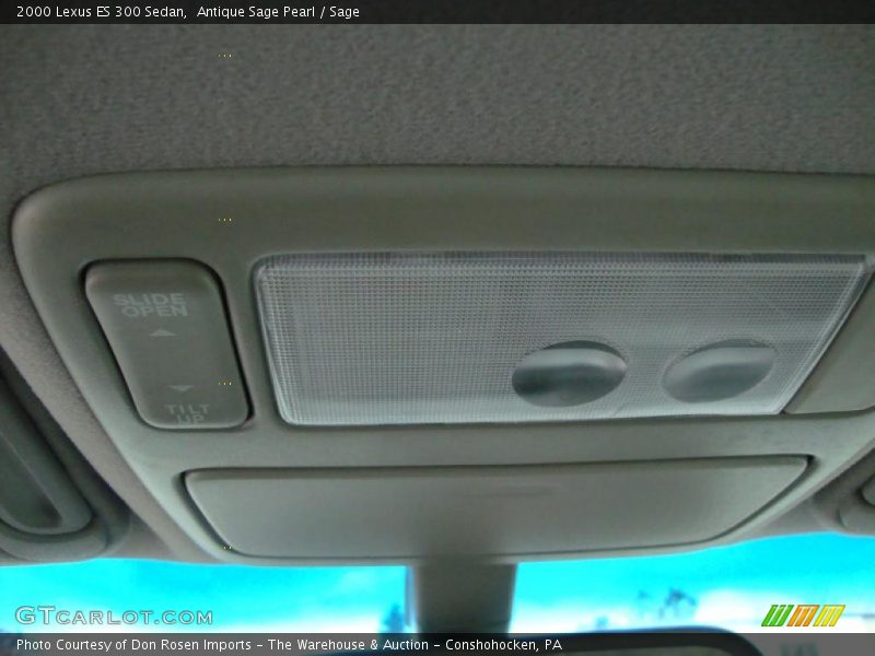 Antique Sage Pearl / Sage 2000 Lexus ES 300 Sedan