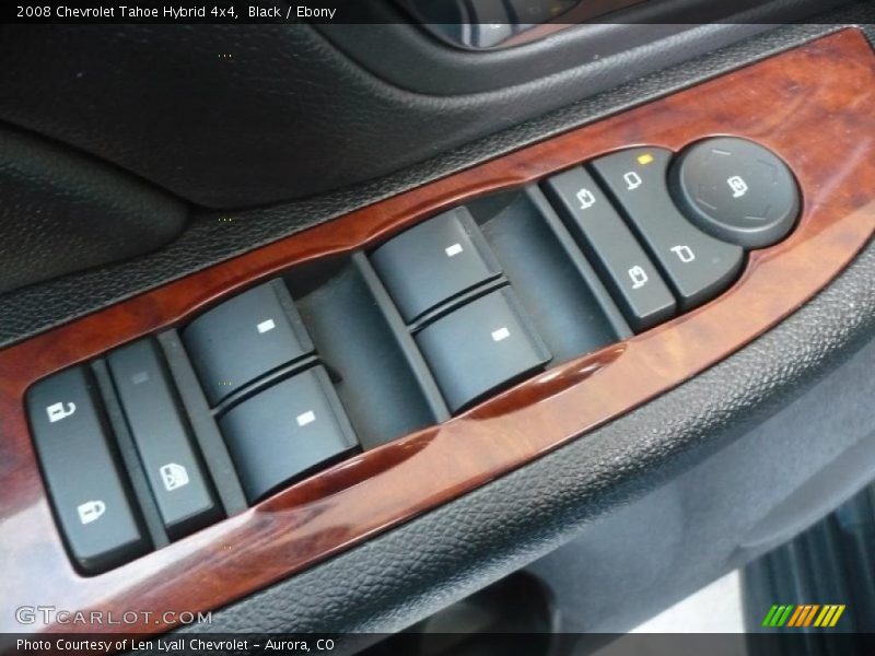 Controls of 2008 Tahoe Hybrid 4x4