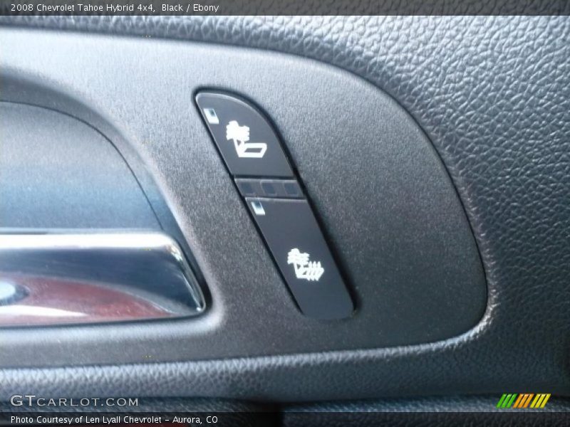 Controls of 2008 Tahoe Hybrid 4x4